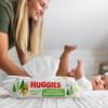 imageHuggies Natural Care Sensitive Baby Wipes Unscented Hypoallergenic 99 Purified Water 12 FlipTop Packs 768 Wipes Total Packaging May Vary64 Count Pack of 15