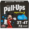 imagePullUps Boys NightTime Potty Training Pants Size 2T3T Overnight Training Underwear 1634 lbs 68 Ct3T4T