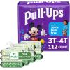 imagePullUps Boys Training Pants ampamp Wipes Bundle PullUps Training Pants for Boys Size 5T6T 80ct ampamp Huggies Natural Care Sensitive Wipes Unscented 12 Packs 768 Wipes Total Packaging May VaryBoy