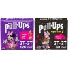 imagePullUps Girls Training Pants Day and Night Bundle PullUps Girls Training Pants Size 2T3T 124ct 4 packs of 31 ampamp PullUps Girls Nighttime Training Pants Size 2T3T 68 Ct Packaging May Vary2T3T