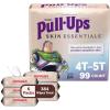 imageBundle of PullUps Boys Skin Essentials Potty Training Pants Training Underwear 2T3T 1634 lbs 124 Ct 4 Packs of 31  Baby Wipes 99 Water 6 Flip Top Packs 336 Wipes Total4T5T