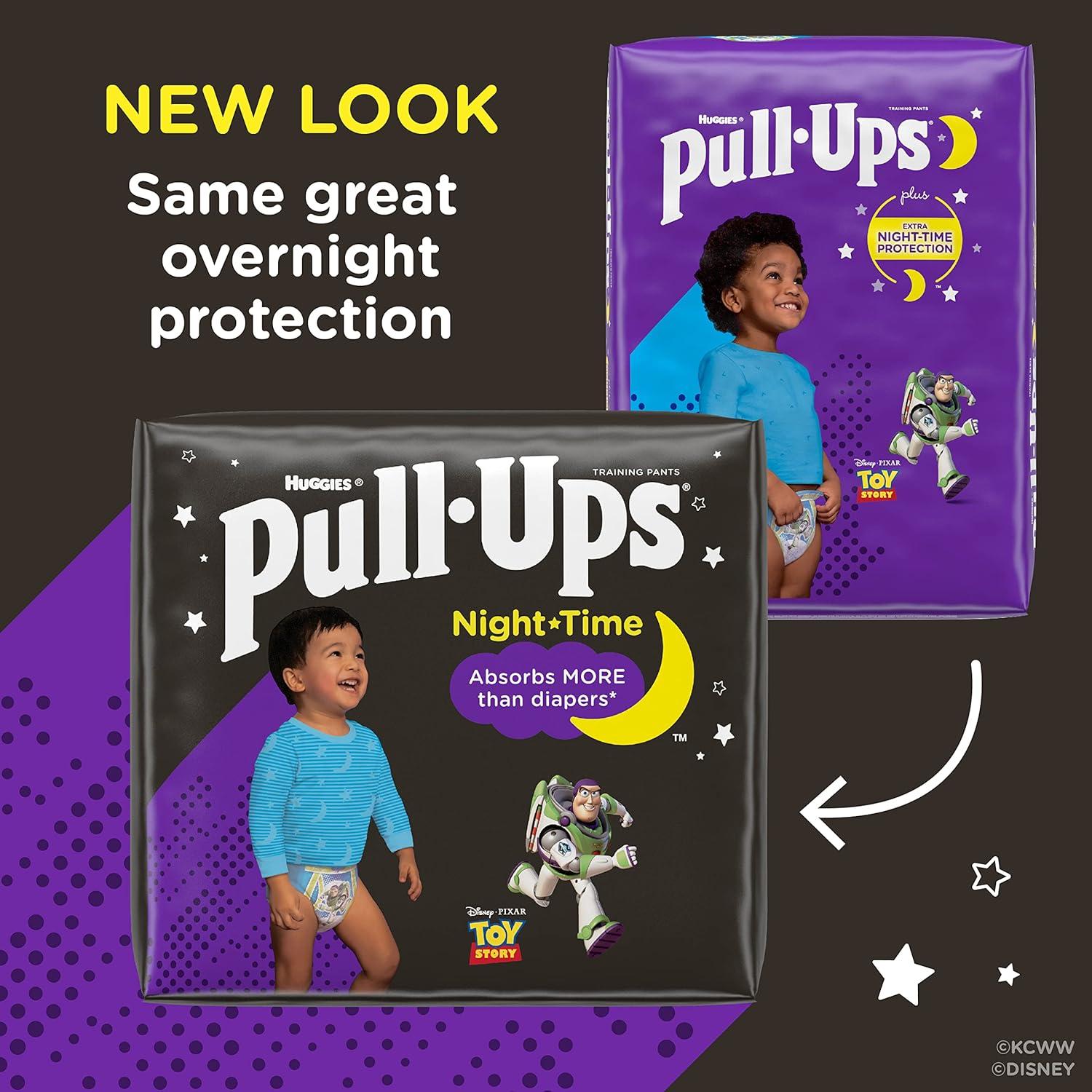 imagePullUps Boys Night Time Potty Training Pants Size 3T4T Overnight Training Underwear 3240 lbs 108 Ct2T  3T