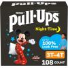 imagePullUps Boys Night Time Potty Training Pants Size 3T4T Overnight Training Underwear 3240 lbs 108 Ct3T  4T