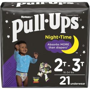 imagePullUps Boys Night Time Potty Training Pants Size 3T4T Overnight Training Underwear 3240 lbs 108 Ct2T  3T