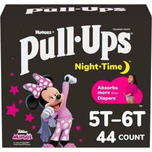 imagePullUps Girls NightTime Potty Training Pants Size 4T5T Overnight Training Underwear 3850 lbs 92 Ct5T6T