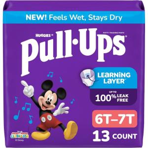 image:imagePullUps Boys Potty Training Pants Size 6T7T Training Underwear 5575 lbs 13 Count6T7T