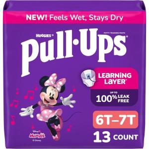 image:imagePullUps Girls Potty Training Pants Size 6T7T Training Underwear 5575 lbs 42 Count6T7T