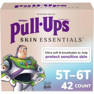 image:imagePullUps Boys Skin Essentials Potty Training Pants Training Underwear 5T6T 46 lbs 52 Ct5T6T