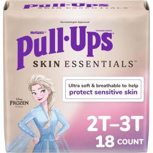 image:imagePullUps Girls Skin Essentials Potty Training Pants Training Underwear 5T6T 46 lbs 42 Ct2T3T