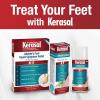 imageKerasal 5in1 Athletes Foot Silky Clear Gel 042 ozInvisible Powder Spray