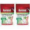 imageKerasal Foot Therapy Soak Foot Soak for Achy Tired and Dry Feet 2 lbs and Kerasal Nighttime Intensive Repair Foot Masks Foot Mask for Cracked Heels and Dry Feet Two Pairs2 Pound Pack of 2