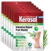 imageKerasal Intensive Repair Foot Mask Foot Mask for Cracked Heels and Dry Feet Single  Pair 1 Count1 Count Pack of 6
