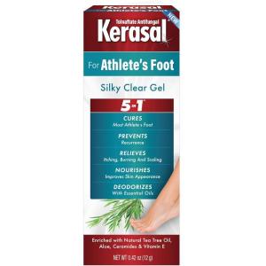 imageKerasal 5in1 Athletes Foot Silky Clear Gel 042 ozSilky Clear Gel