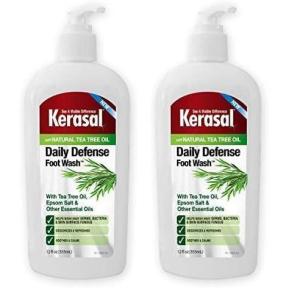imageKerasal Daily Defense Foot Wash Daily Cleanser for Feet 12 Ounce12 Fl Oz Pack of 2