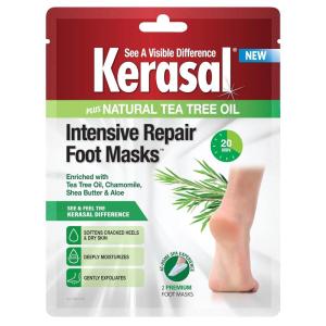 imageKerasal Intensive Repair Foot Mask Foot Mask for Cracked Heels and Dry Feet Single  Pair 1 Count1 Count Pack of 1