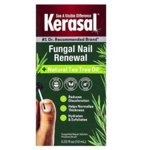 imageKerasal Renewal Nail Repair Solution with Tea Tree Oil for Discolored and Damaged Nails 033 Oz Pack of 1033 Fl Oz Pack of 1