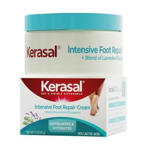image:imageKerasal Intensive Foot Repair Cream with Lactic Acid Lavender amp Eucalyptus 4 ozIntensive Foot Repair Cream Pack of 1