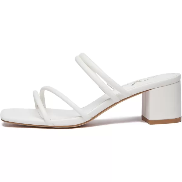 Athlefit Women's Strappy Block Chunky Heels Fashion Square Open Toe Slip On Heeled Sandals