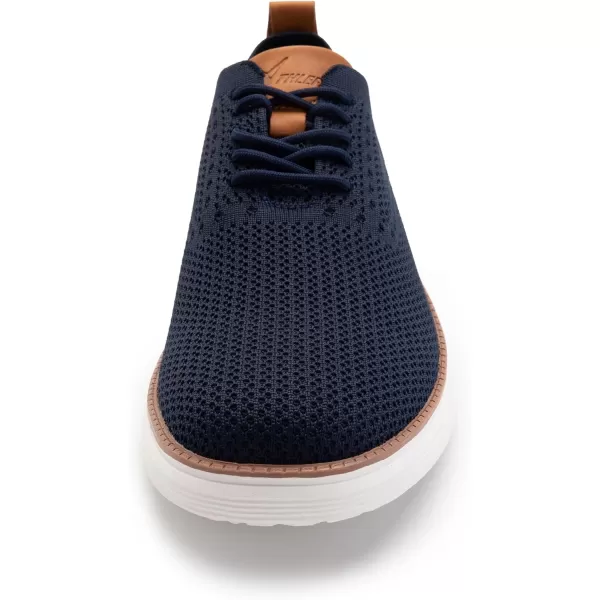 Athlefit Men's Fashion Dress Sneakers Mesh Breathable Oxfords Business Casual Walking Shoes