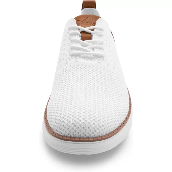 Athlefit Men's Fashion Dress Sneakers Mesh Breathable Oxfords Business Casual Walking Shoes