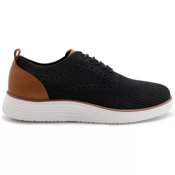 Athlefit Men's Fashion Dress Sneakers Mesh Breathable Oxfords Business Casual Walking Shoes