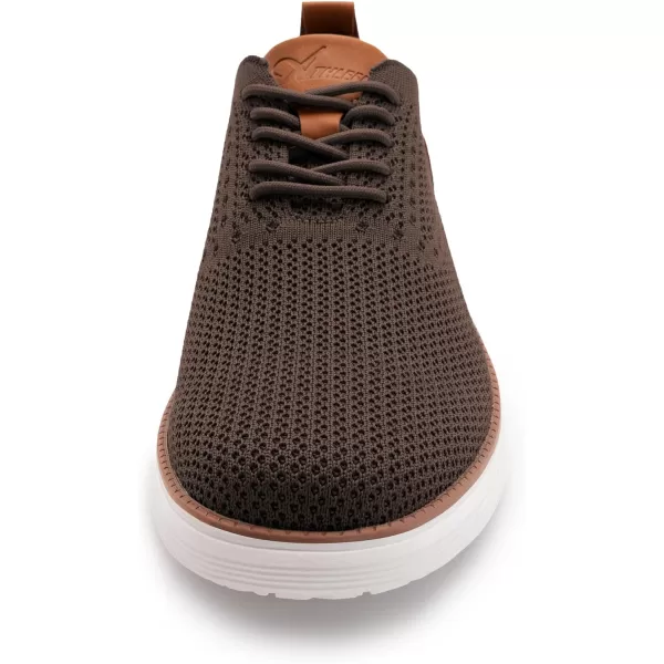 Athlefit Men's Fashion Dress Sneakers Mesh Breathable Oxfords Business Casual Walking Shoes