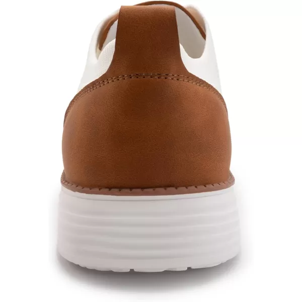 Athlefit Men's Fashion Dress Sneakers Mesh Breathable Oxfords Business Casual Walking Shoes