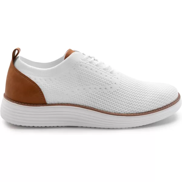 Athlefit Men's Fashion Dress Sneakers Mesh Breathable Oxfords Business Casual Walking Shoes