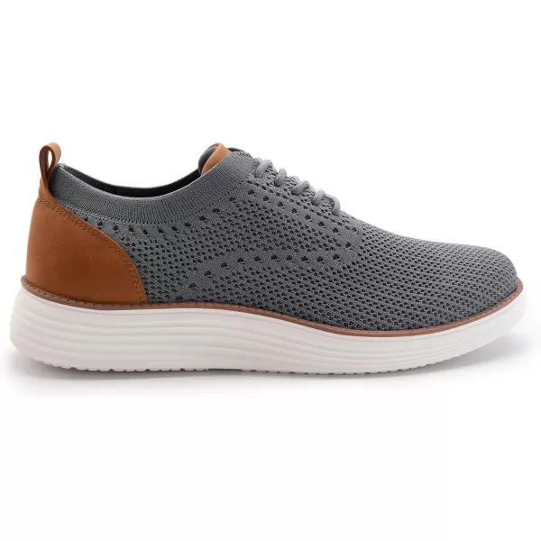 Athlefit Men's Fashion Dress Sneakers Mesh Breathable Oxfords Business Casual Walking Shoes