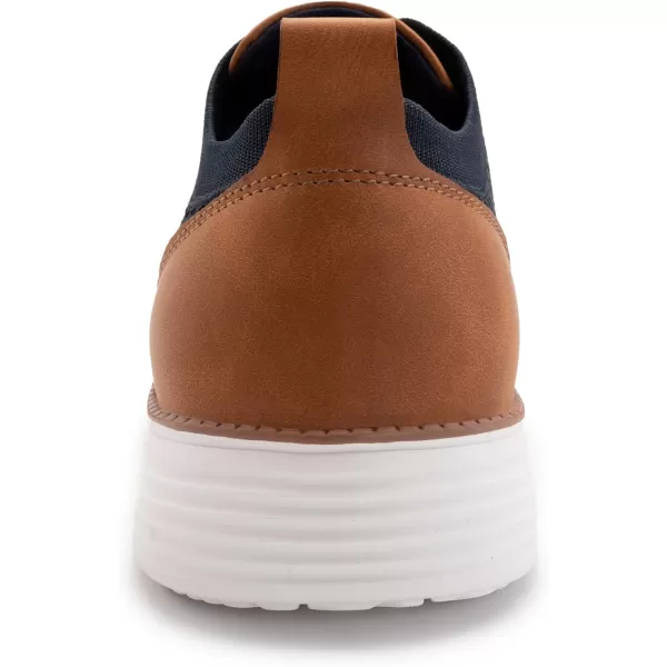 Athlefit Men's Fashion Dress Sneakers Mesh Breathable Oxfords Business Casual Walking Shoes