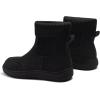 imageAthlefit Womens Chelsea Ankle Boots Comfortable Winter Short Leather Boots Fashion Slip On Elastic Sock Booties Wide WidthBlack
