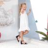 imageAthlefit Girls Sandals Open Toe Ankle Strap Low Heels Girl Dress Shoes For Toddler Little Big KidBlack