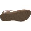 imageAthlefit Womens Comfortable Orthopedic Sandals with Arch Support Adjustable Walking Casual Orthotic SandalsBrown