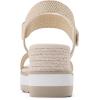 imageAthlefit Platform Sandals Women Espadrille Wedge Comfortable Ankle Strap Open Toe Sandals for WalkingRaffia