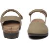 imageAthlefit Womens Closed Toe Sandals Comfort Cork Footbed Arch Support Flat SandalsBrown