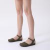 imageAthlefit Womens Closed Toe Sandals Comfort Cork Footbed Arch Support Flat SandalsIvy