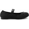 imageAthlefit Ballet Flats Shoes for Women Mary Jane Flats Bow Dressy Comfortable Round Toe Slip On Ballerina Flat ShoesBlack