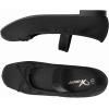 imageAthlefit Ballet Flats Shoes for Women Mary Jane Flats Bow Dressy Comfortable Round Toe Slip On Ballerina Flat ShoesBlack