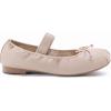 imageAthlefit Ballet Flats Shoes for Women Mary Jane Flats Bow Dressy Comfortable Round Toe Slip On Ballerina Flat ShoesNude Pu