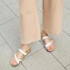 imageAthlefit Orthopedic Sandals for Women with Arch Support Adjustable Comfort Walking Orthotic Flip FlopsWhite