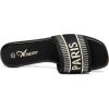 imageAthlefit Womens Flat Sandals Comfortable Slide Sandals Dressy Summer 2025Black