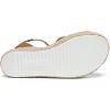 imageAthlefit Womens Platform Espadrille Wedge Sandals Comfortable Open Toe Buckle Sandals for Summer CasualBrown