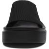 imageAthlefit Womens Slip On Platform Sandals Comfortable Open Toe Summer Flatform Slide SandalsBlack