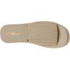imageAthlefit Womens Slip On Platform Sandals Comfortable Open Toe Summer Flatform Slide SandalsTaupe