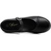 imageAthlefit Mary Jane Flats for Women Dressy Ballet Flats Shoes Comfortable Round Toe Buckle Work Flat ShoesBlack