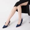imageAthlefit Womens Slingback Kitten Heels Closed Pointed Toe Bowknot Pumps Dress Shoes for Work Wedding Dancing PartyNavy