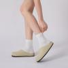 imageAthlefit Womens Slip On Suede Clogs Comfortable Cork Footbed Mules Shoes with Arch Support for Nurse Work Outdoor TravelBeige