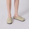 imageAthlefit Womens Slip On Suede Clogs Comfortable Cork Footbed Mules Shoes with Arch Support for Nurse Work Outdoor TravelBeige