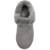 imageArhlefit Platform Slippers for Women Slipon Winter Warm Fuzzy Fluffy Suede Slippers Shoes for House Indoor and OutdoorGrey