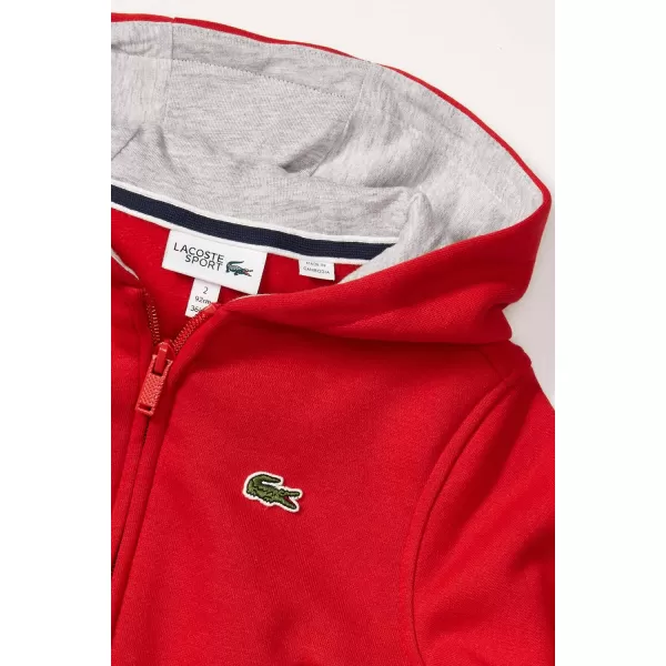 Lacoste Kids Sport Hooded Fleece Sweatshirt
